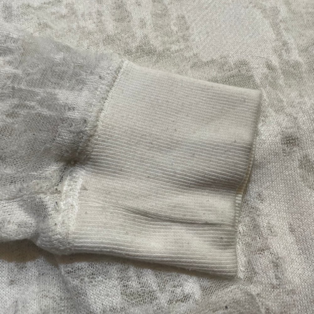 Womens white distressed sweatshirt small IRO Jeans - Picture 8 of 10